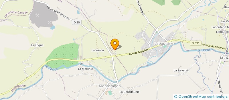 localisation de l'entreprise C'FAIT  LABOUTARIE