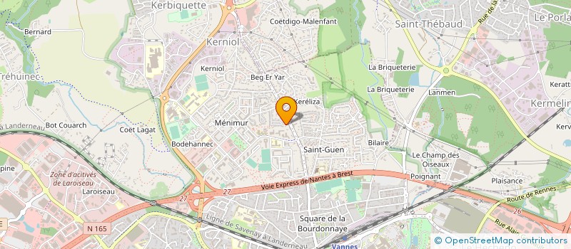 localisation de l'entreprise C.FAMILY INVEST à VANNES