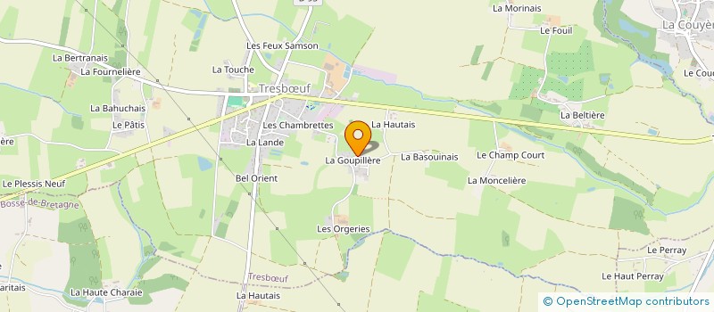 localisation de l'entreprise C FEE BOIS  TRESBUF