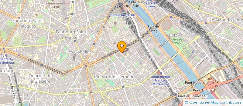 localisation de l'entreprise C@FETIERS DES SCIENCES  PARIS