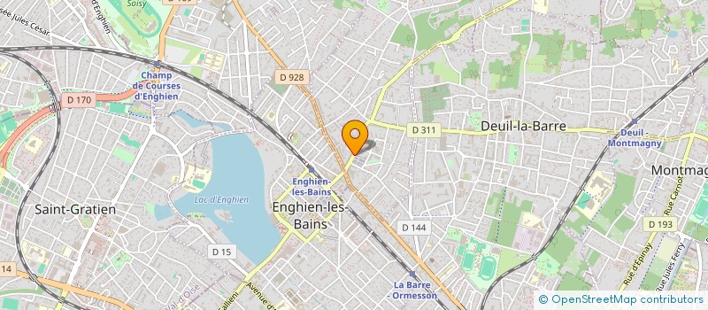 localisation de l'entreprise C. FORMAT PRO CONSEIL  MONTMORENCY