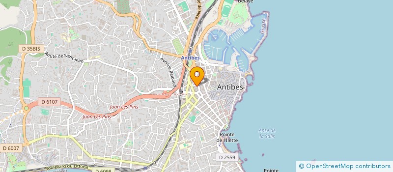 localisation de l'entreprise C G 2 I à ANTIBES