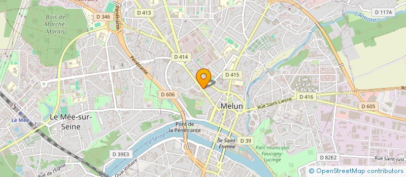localisation de l'entreprise C G 2 P SYSTEMES à MELUN