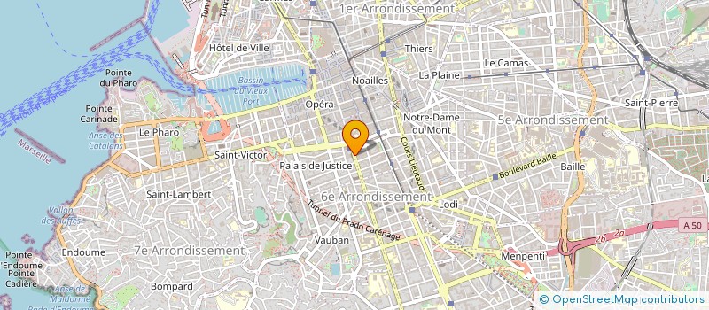 localisation de l'entreprise C G  MARSEILLE