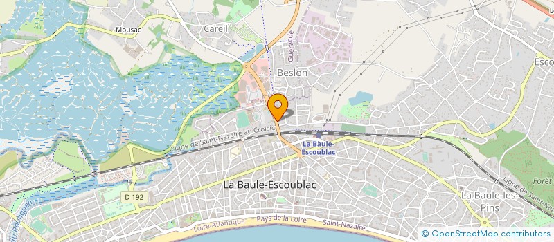 localisation de l'entreprise C.G.A. à LA BAULE-ESCOUBLAC