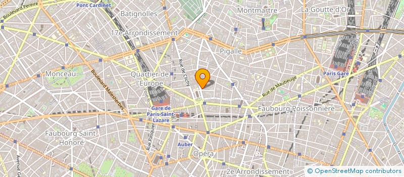 localisation de l'entreprise C G A BURALISTES PRESSE CHR  PARIS