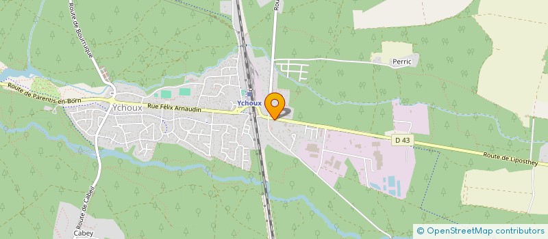 localisation de l'entreprise C.G. ALU  YCHOUX