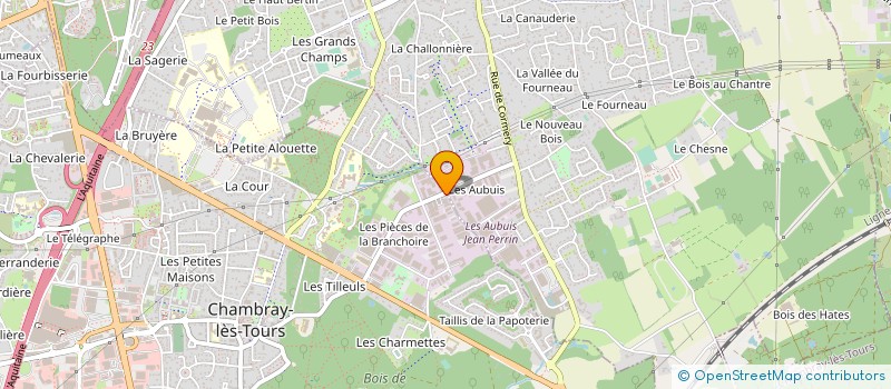 localisation de l'entreprise C.G.AUTOBOX à CHAMBRAY-LES-TOURS