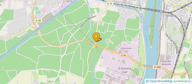 localisation de l'entreprise C G COMMUNICATIONS à BEAUCAIRE