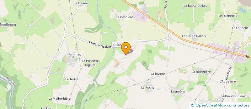 localisation de l'entreprise C & G CONCEPT  ISIGNY-LE-BUAT