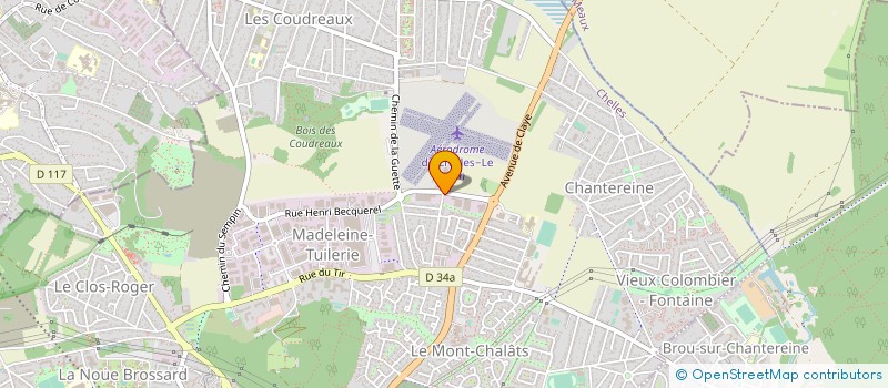localisation de l'entreprise C.G CONCEPTS à CHELLES