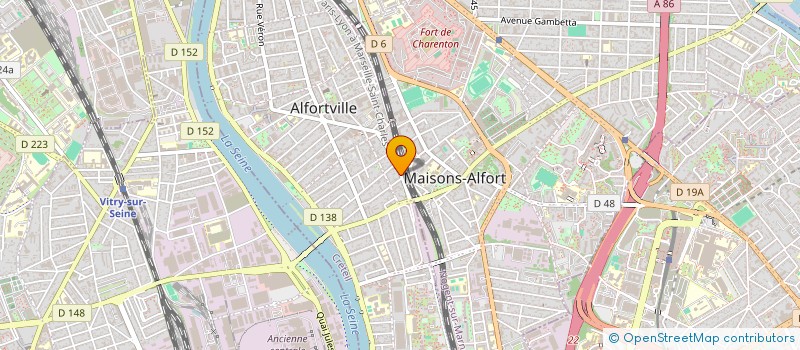 localisation de l'entreprise C G CONSEILS à ALFORTVILLE