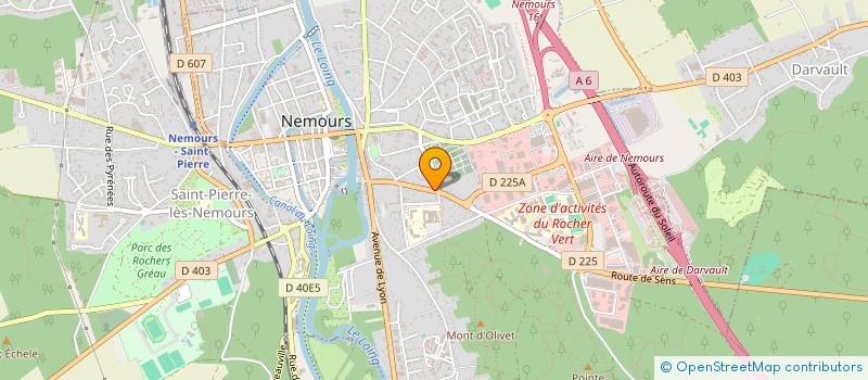 localisation de l'entreprise C & G CONSILIUM à NEMOURS