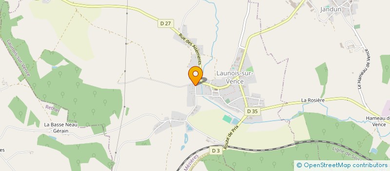 localisation de l'entreprise C.G.D.E.I.C. FILS  MONTIGNY-SUR-VENCE