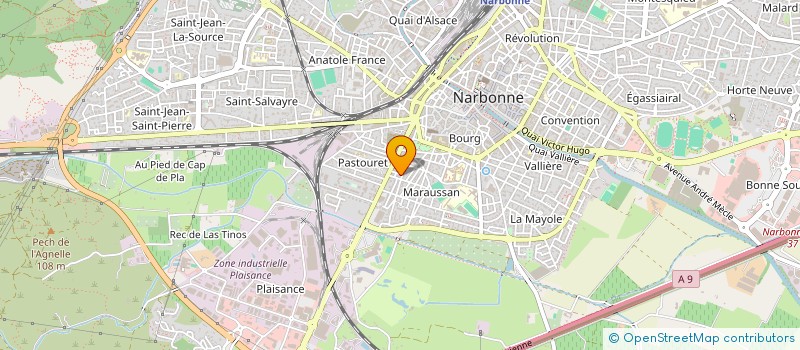 localisation de l'entreprise C-G D'OZONE3 à MONTPELLIER