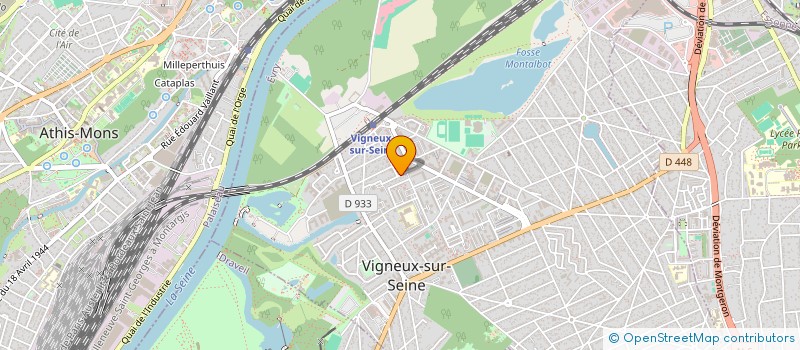 localisation de l'entreprise C G DISTRIBUTION à VIGNEUX-SUR-SEINE