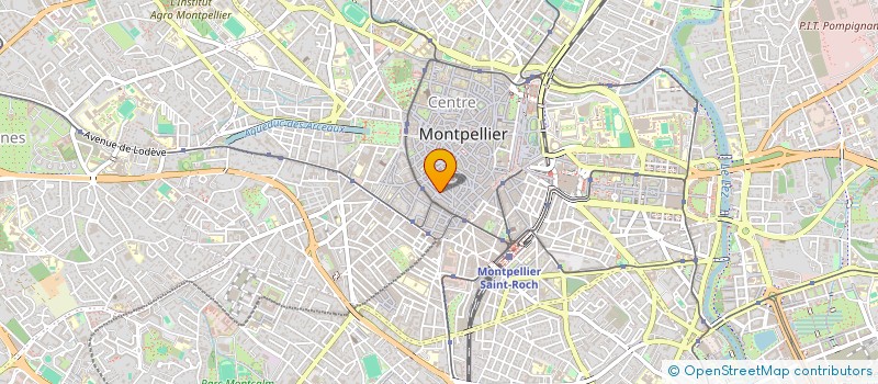 localisation de l'entreprise C.G. DISTRIBUTION à MONTPELLIER