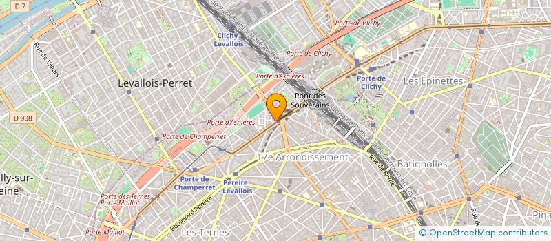 localisation de l'entreprise C.G ELEC  PARIS