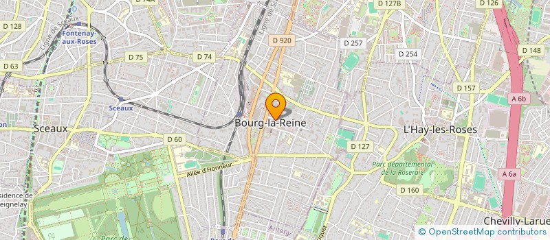 localisation de l'entreprise C&G HORIZON  BOURG-LA-REINE