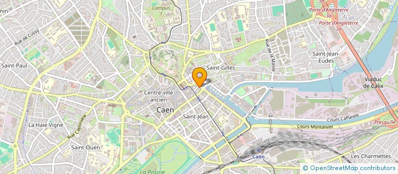 localisation de l'entreprise C.G.I.B à CAEN