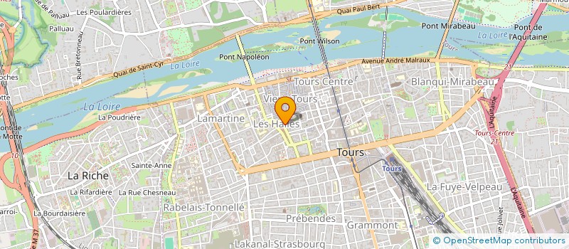 localisation de l'entreprise C.G.I PARTNERS DEVELOPPEMENT à TOURS
