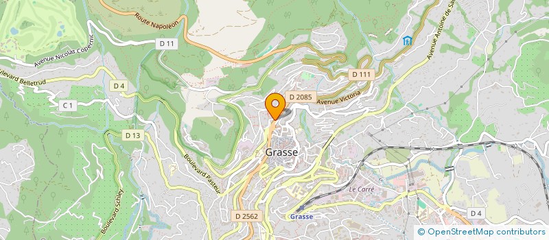 localisation de l'entreprise C&G IMMO 06  GRASSE