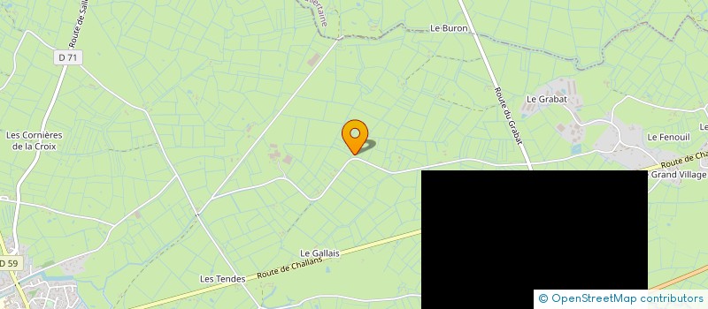 localisation de l'entreprise C.G. IMMOBILIER  LE PERRIER