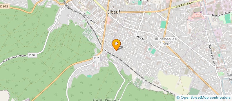 localisation de l'entreprise C G INVESTISSEMENTS  CAUDEBEC-LES-ELBEUF