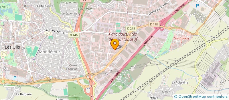 localisation de l'entreprise C G L à LES ULIS