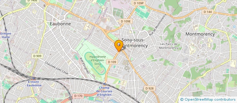 localisation de l'entreprise C.G.L.M.R  SOISY-SOUS-MONTMORENCY
