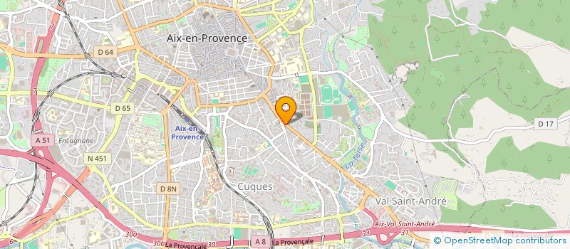 localisation de l'entreprise C.G LIMOUSINE  AIX-EN-PROVENCE