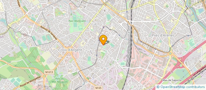 localisation de l'entreprise C G M ELEC à MONTPELLIER
