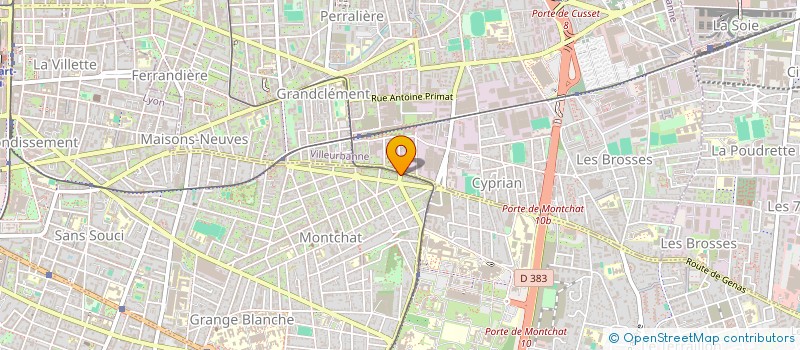 localisation de l'entreprise C G M IMMOBILIERE  LYON