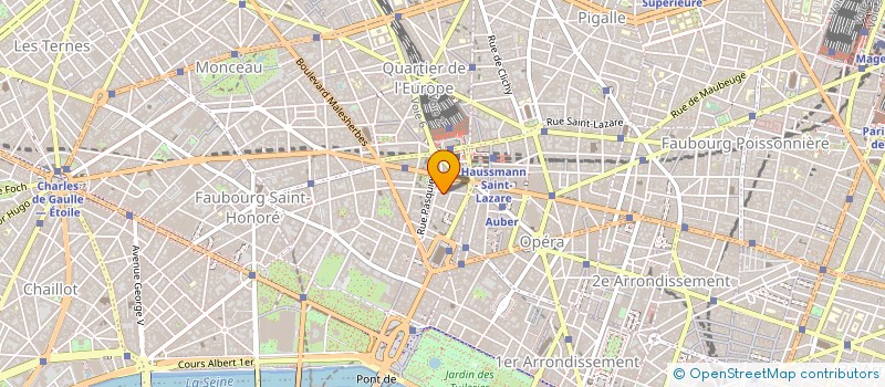 localisation de l'entreprise C.G.M.O.D. à PARIS