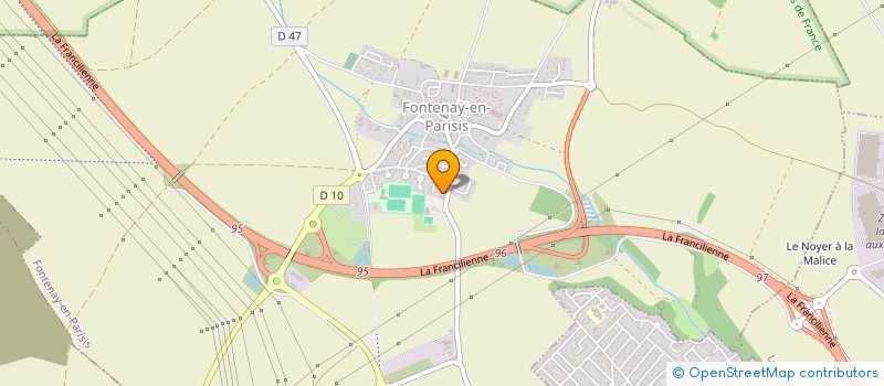 localisation de l'entreprise C.G. MANAGEMENT  FONTENAY-EN-PARISIS