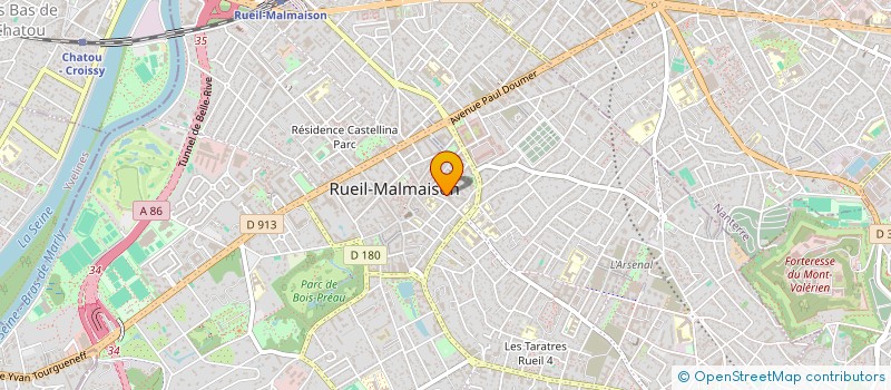 localisation de l'entreprise C.G.P. à RUEIL-MALMAISON