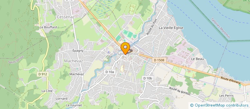 localisation de l'entreprise C&G PALMA  SAINT-JORIOZ