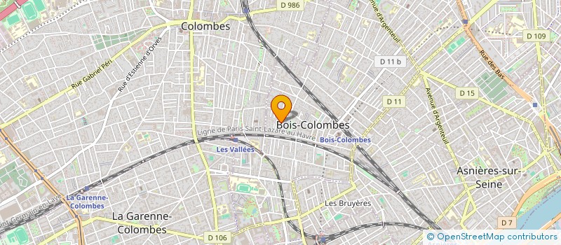 localisation de l'entreprise C G PARTICIPATIONS à BOIS-COLOMBES