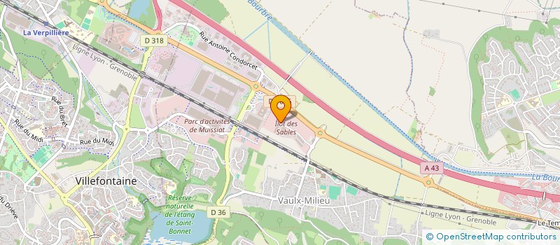 localisation de l'entreprise C.G PLOMBERIE  BONNEFAMILLE