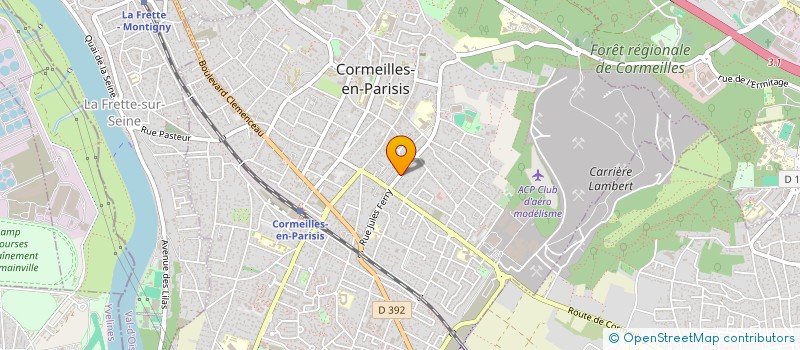 localisation de l'entreprise C G R à CORMEILLES-EN-PARISIS