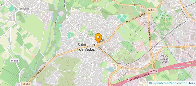 localisation de l'entreprise C.G.R  SAINT-JEAN-DE-VEDAS