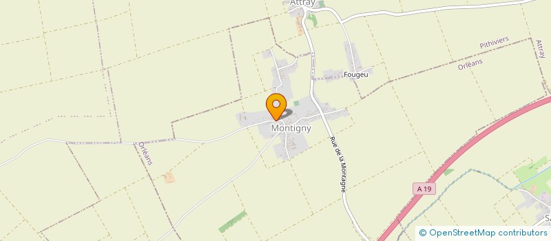 localisation de l'entreprise C G R à MONTIGNY
