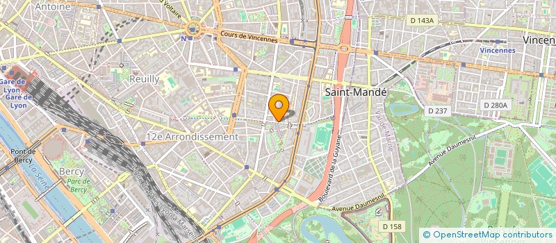 localisation de l'entreprise C G R ASSURANCES à PARIS