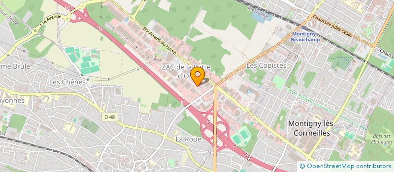localisation de l'entreprise C G R ROULEMENTS à HERBLAY-SUR-SEINE