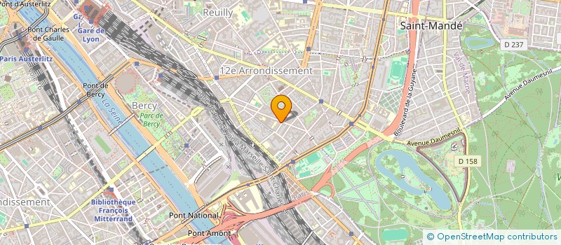 localisation de l'entreprise C.G.S.E.  PARIS