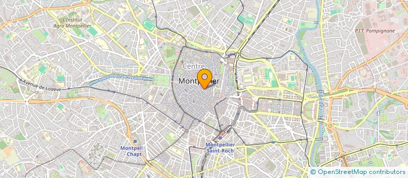 localisation de l'entreprise C.G.S. PROVENCE LANGUEDOC à MONTPELLIER
