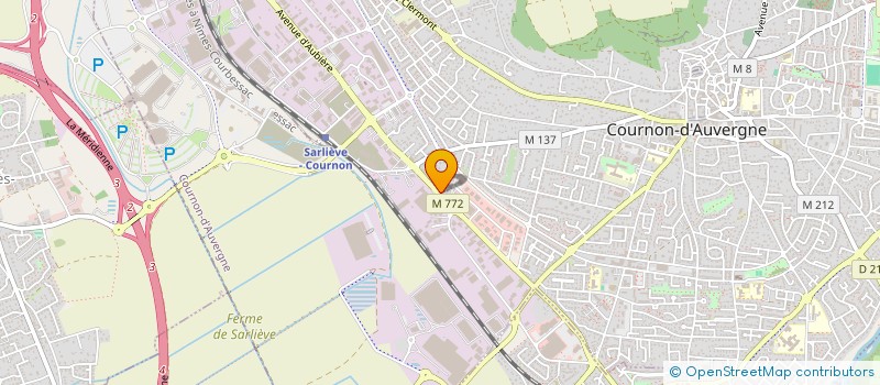 localisation de l'entreprise C G SOLUTIONS INFORMATIQUES  COURNON-D'AUVERGNE