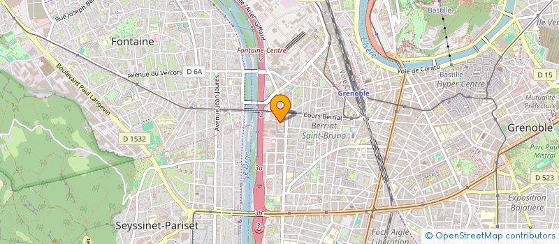 localisation de l'entreprise C&G SWISS FINANCE à GRENOBLE