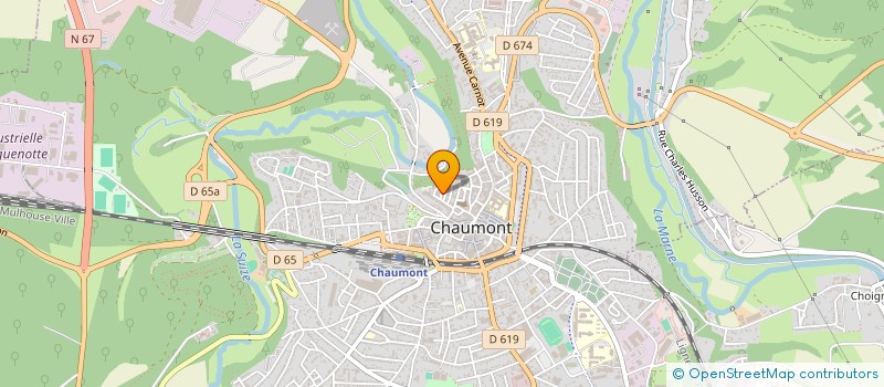 localisation de l'entreprise C G T F O à CHAUMONT