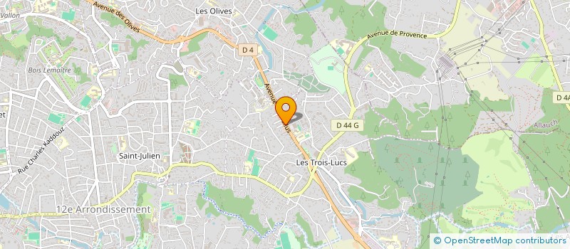 localisation de l'entreprise C.G. TERRASSEMENTS ET T.P. S.A.R.L. à MARSEILLE